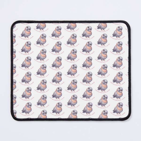 Item preview, Just One More Snack… Pigeon | Cute Funny Fluffy Bird Design designed and sold by HelgaCraftery.