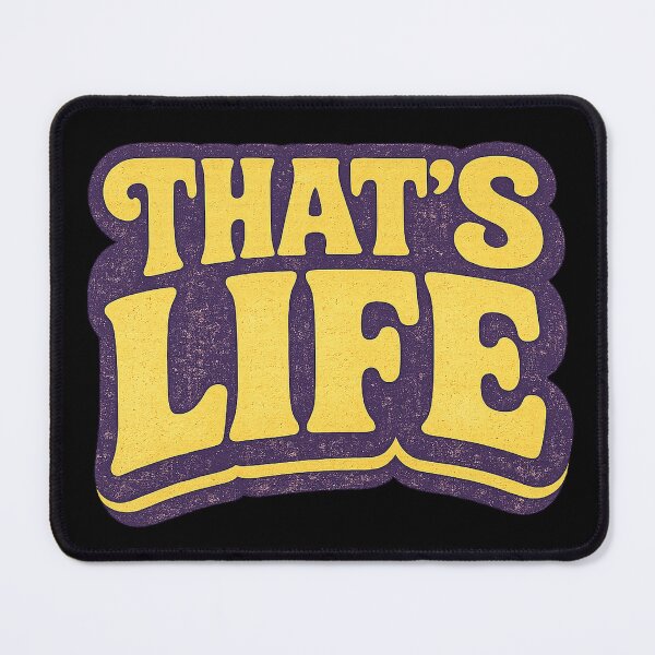 Item preview, That's Life - Retro 70s Vintage Bubble designed and sold by Shirtely.