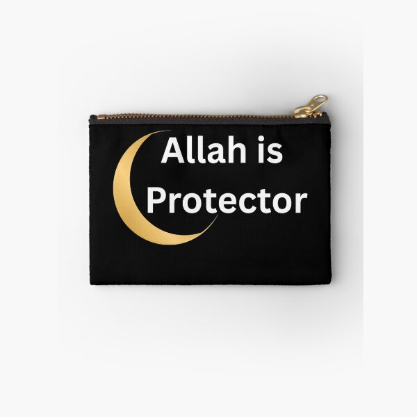 Item preview, Allah Is Protector | Islamic Inspirational Quote T-Shirt | Minimal Faith-Based Muslim Design designed and sold by MiniMuArt.