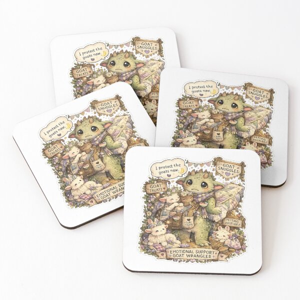 Item preview, Emotional Support Goat Wrangler designed and sold by Candlelit Catastrophes.