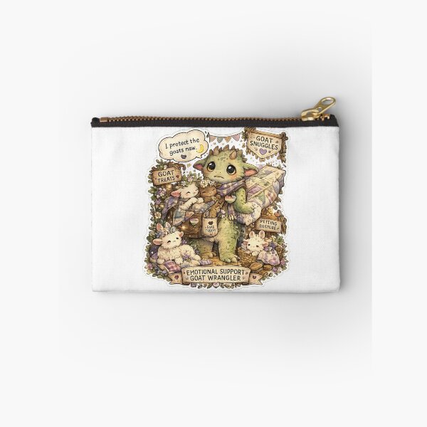 Item preview, Emotional Support Goat Wrangler designed and sold by Candlelit Catastrophes.