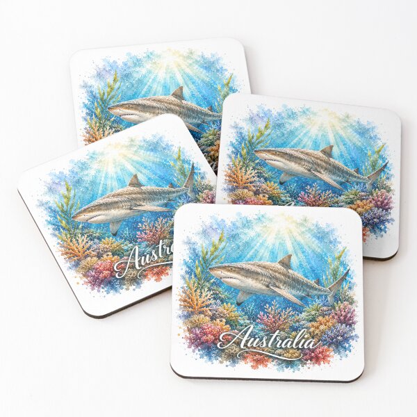 Item preview, Wild Australia Below the Blue – Underwater Ocean Life Gift designed and sold by Holiday-Hunter.