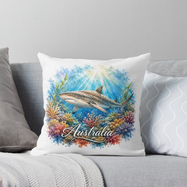 Item preview, Wild Australia Below the Blue – Underwater Ocean Life Gift designed and sold by Holiday-Hunter.