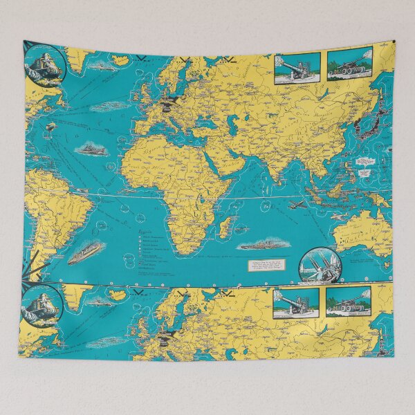 Item preview, THE WORLD MAP designed and sold by POPVIDEOVAULT STORE.