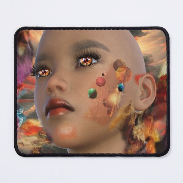 Item preview, Surreal Cosmic Portrait designed and sold by Patricia Brown.