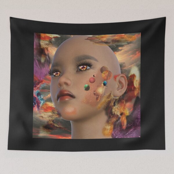 Item preview, Surreal Cosmic Portrait designed and sold by Patricia Brown.