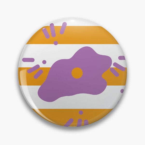 Item preview, HAPPY FLOWERS ORANGE AND PURPLE 4. STRIPES designed and sold by isamartindesign.