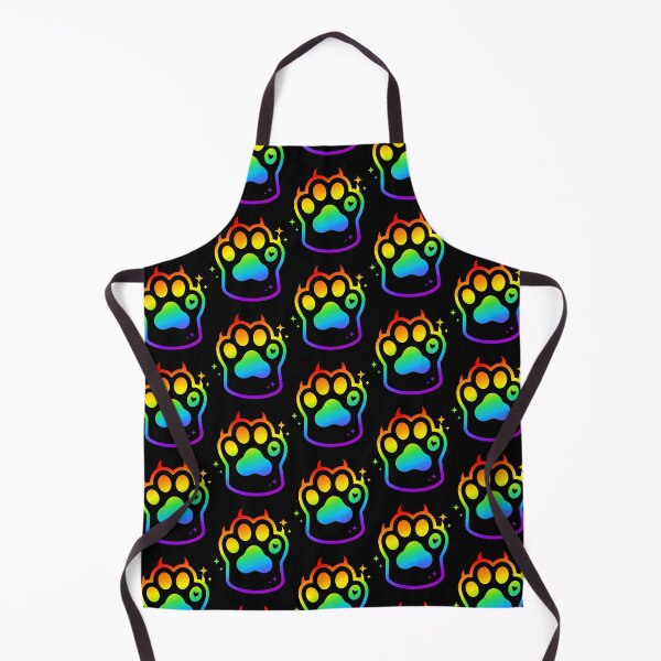 Item preview, Rainbow Kawaii Cat Paw Pride LGBT designed and sold by CuteKats.