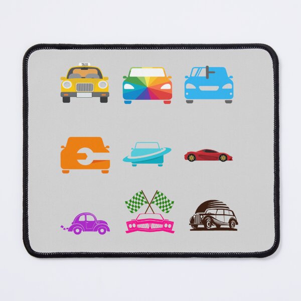 Item preview, 9 Car Sticker Pack | Retro & Modern Automotive Illustration Sticker Set designed and sold by Yasmine Mohammed.