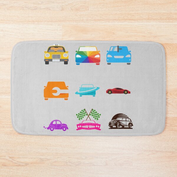 Item preview, 9 Car Sticker Pack | Retro & Modern Automotive Illustration Sticker Set designed and sold by Yasmine Mohammed.