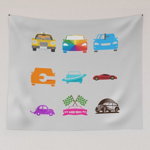 Item preview, 9 Car Sticker Pack | Retro & Modern Automotive Illustration Sticker Set designed and sold by Yasmine Mohammed.