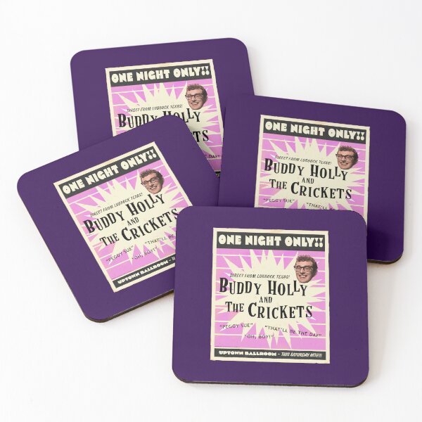 Item preview, Buddy Holly and his Crickets Pink designed and sold by Normbot2000.