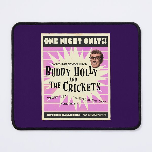 Item preview, Buddy Holly and his Crickets Pink designed and sold by Normbot2000.