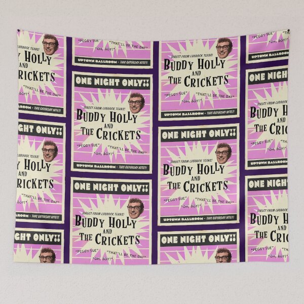 Item preview, Buddy Holly and his Crickets Pink designed and sold by Normbot2000.