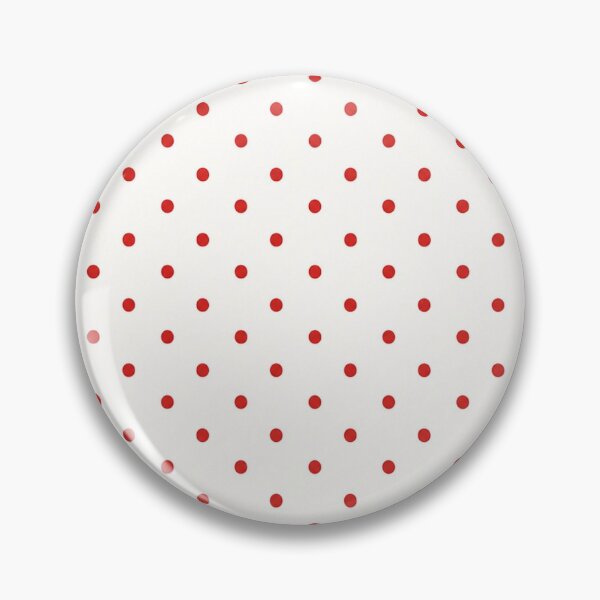 Item preview, Classic Red Polka Dot Pattern | Timeless Cottagecore Spot Print designed and sold by Ioanna-Studio.