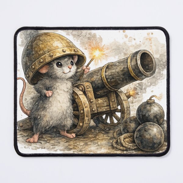 Item preview, Funny Little Mouse Cannon designed and sold by OnePercent992.