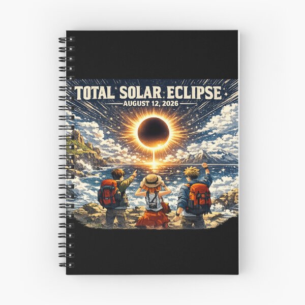 Item preview, Anime Total Solar Eclipse 2026 Spain Iceland Adventure | August 12 Eclipse Chaser designed and sold by HiPatti.