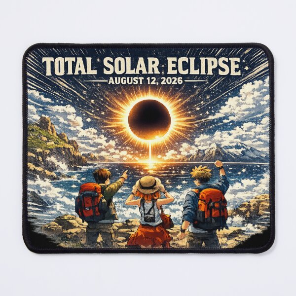 Item preview, Anime Total Solar Eclipse 2026 Spain Iceland Adventure | August 12 Eclipse Chaser designed and sold by HiPatti.