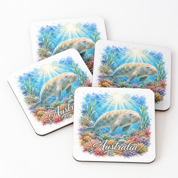 Item preview, Blue Paradise Australia – Underwater Ocean Life Souvenir Gift designed and sold by Holiday-Hunter.