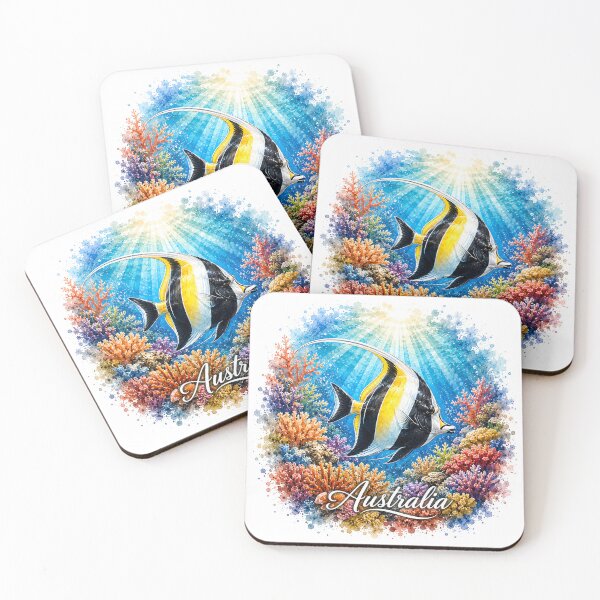 Item preview, Australia’s Sea Life Escape – Underwater Ocean Souvenir Gift designed and sold by Holiday-Hunter.