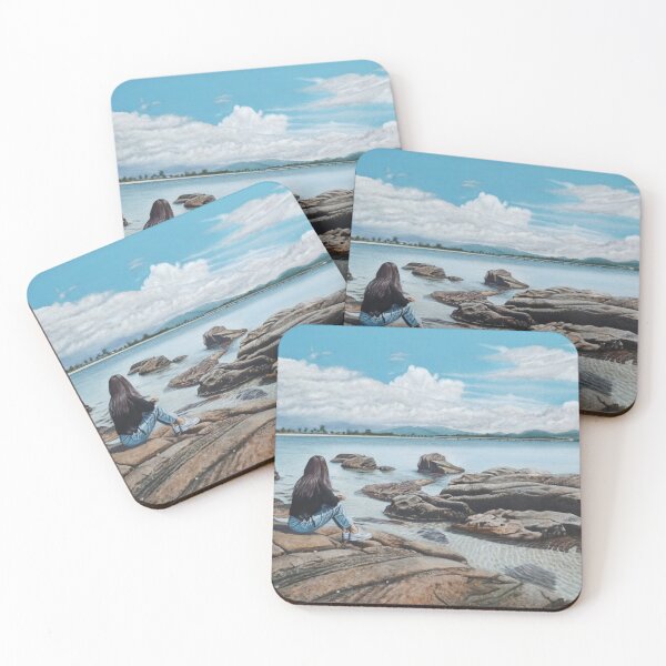 Item preview, Girl in seascape designed and sold by Adrián Hermida.