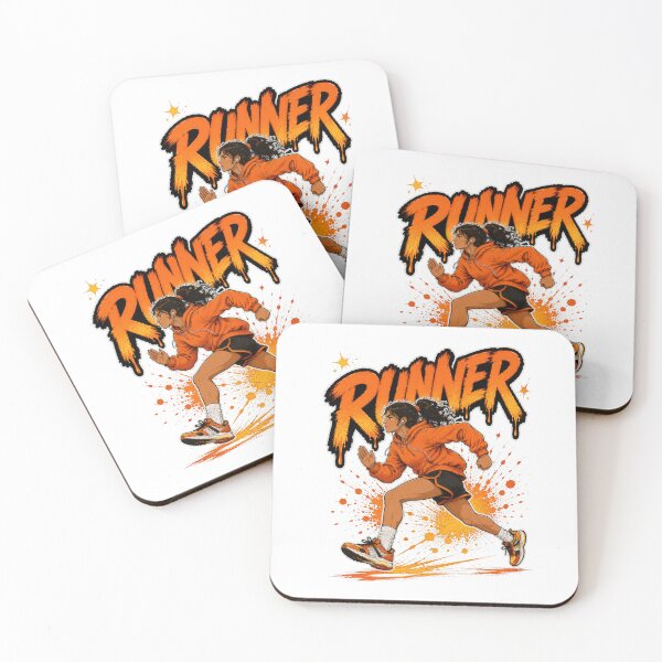 Item preview, The Runner: that sporty girl who can do anything. designed and sold by ImagineThisOne.