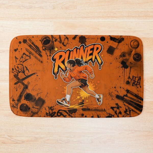 Item preview, The Runner: that sporty girl who can do anything. designed and sold by ImagineThisOne.