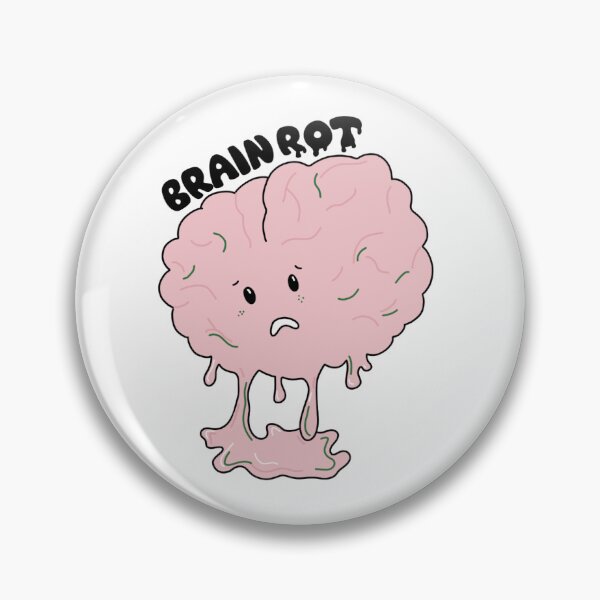 Item preview, Brain Rot Neurology Anatomy Pun designed and sold by emmakdesigns.