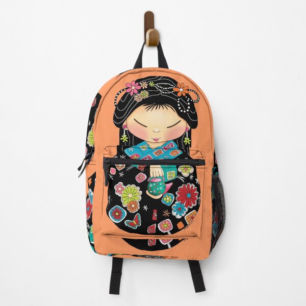 Item preview, Little Green Teapot Kawaii Geisha Girl Tea Ceremony designed and sold by Karin Taylor.