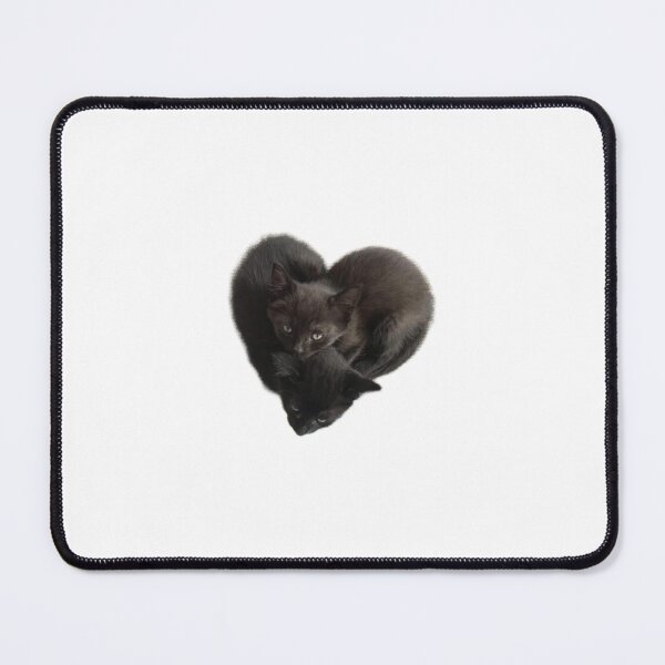 Item preview, Black heart cats designed and sold by Living Green in a Red State .