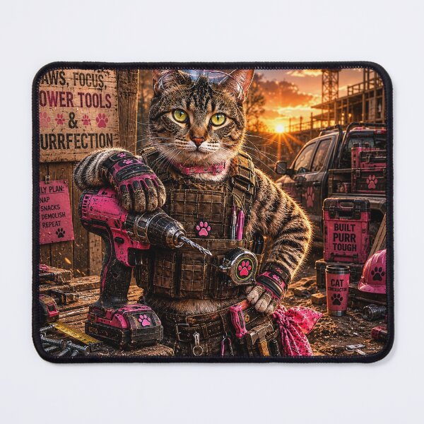Item preview, Paws, Focus, Power Tools & Purrfection designed and sold by Kimberly Palmer.