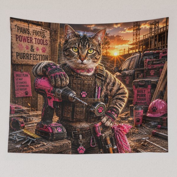 Item preview, Paws, Focus, Power Tools & Purrfection designed and sold by Kimberly Palmer.