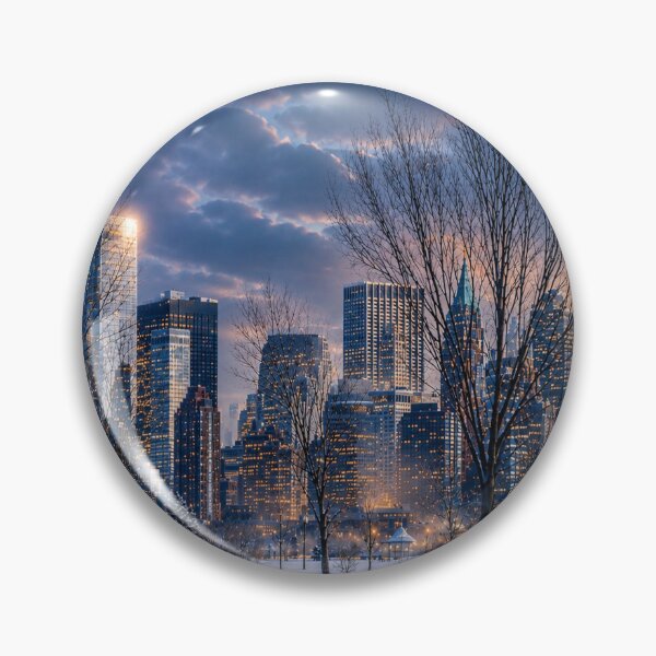 Item preview, Winter Silence — Manhattan Skyline designed and sold by Kimberly Palmer.