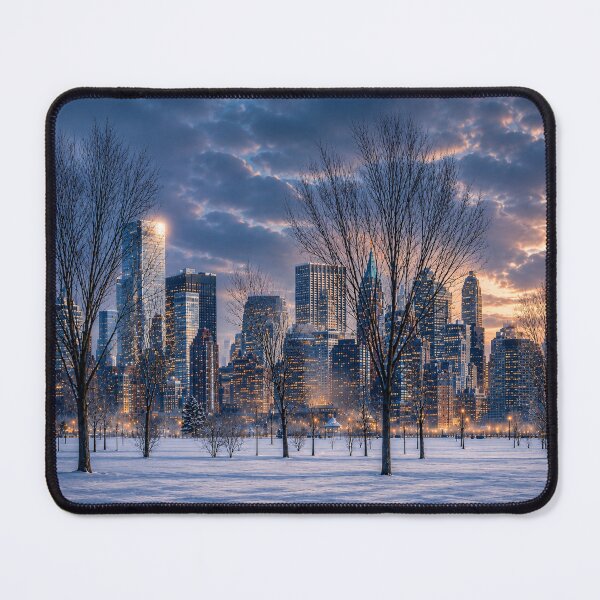 Item preview, Winter Silence — Manhattan Skyline designed and sold by Kimberly Palmer.