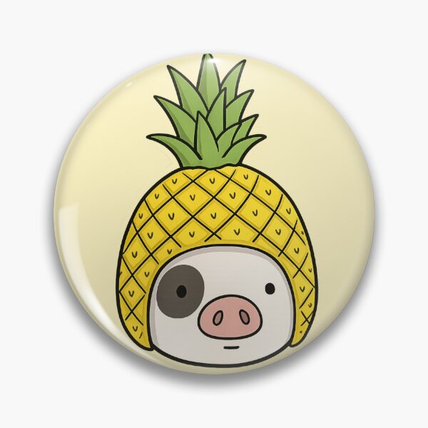 Item preview, Pineapple Pig designed and sold by YeeveDiArt.