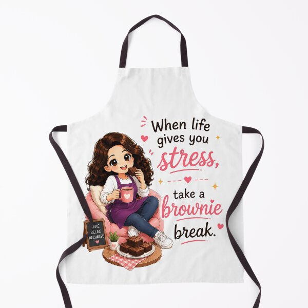 Item preview, When Life Gives You Stress, Take a Brownie Break designed and sold by thecookiegallery.