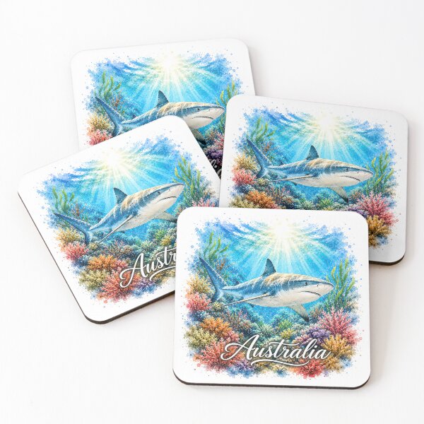 Item preview, Beneath the Aussie Blue – Australian Ocean Wildlife Souvenir Gift designed and sold by Holiday-Hunter.