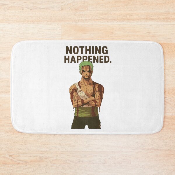 Item preview, Zoro : Nothing Happened designed and sold by PrismPulseApp.
