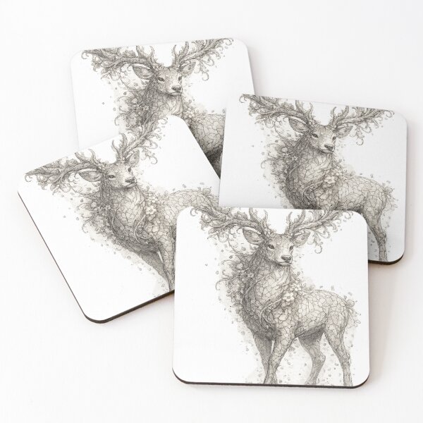 Item preview, Mystic Deer Watercolor designed and sold by OnePercent992.