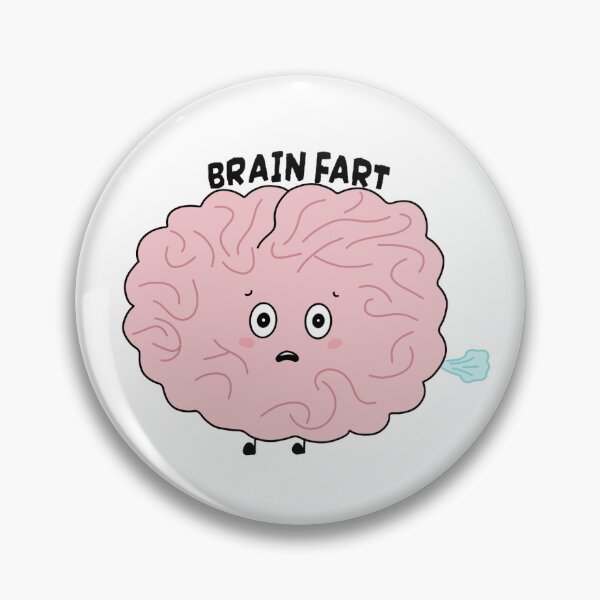 Item preview, Brain Fart Anatomy Neurology Pun designed and sold by emmakdesigns.