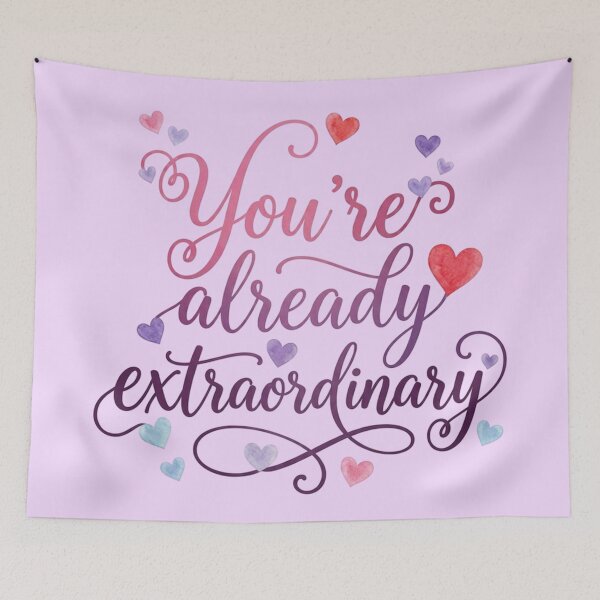 Item preview, You're aready extraordinary! designed and sold by bubblyrainbow.