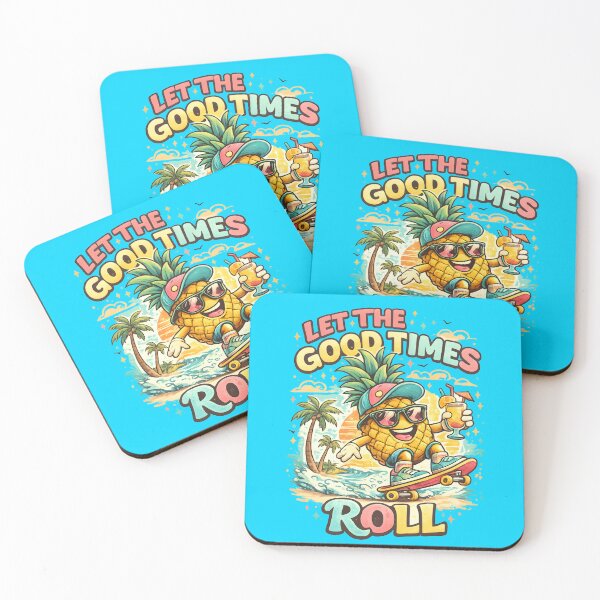 Item preview, Let The Good Times Roll Pineapple designed and sold by Kicor.