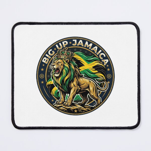 Item preview, Lion of Judah Jamaican Flag Pride designed and sold by DuckOddity.