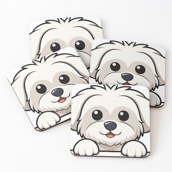 Item preview, Cute Maltese Face designed and sold by Pawsome Picks.