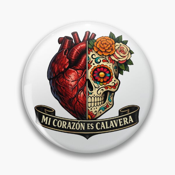 Item preview, Half Heart Half Calavera Soul designed and sold by Dresut.