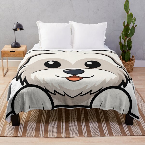 Item preview, Cute Maltese Face designed and sold by Pawsome Picks.