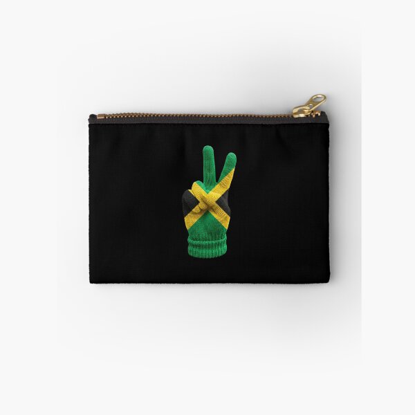 Item preview, Jamaican Flag Peace Hand Sign One Love designed and sold by DuckOddity.