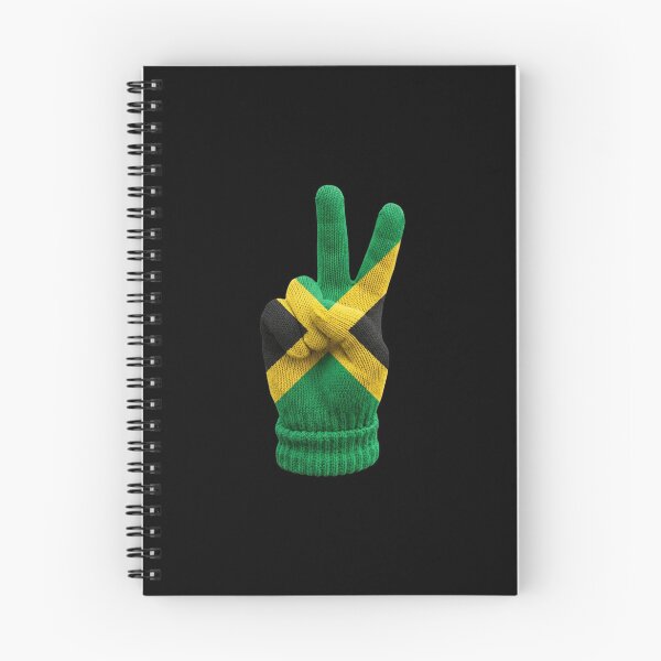 Item preview, Jamaican Flag Peace Hand Sign One Love designed and sold by DuckOddity.