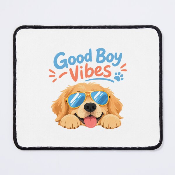Item preview, Good Boy Vibes Golden Retriever Sunglasses designed and sold by bosamji.