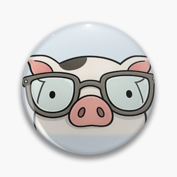Item preview, Nerd Pig  designed and sold by YeeveDiArt.